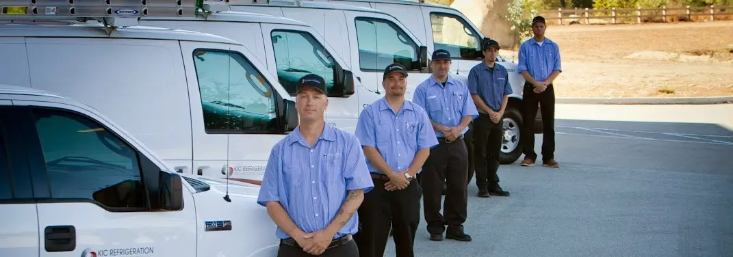 KIC Refrigeration crew ready for Mini Split Repair jobs across Terrytown